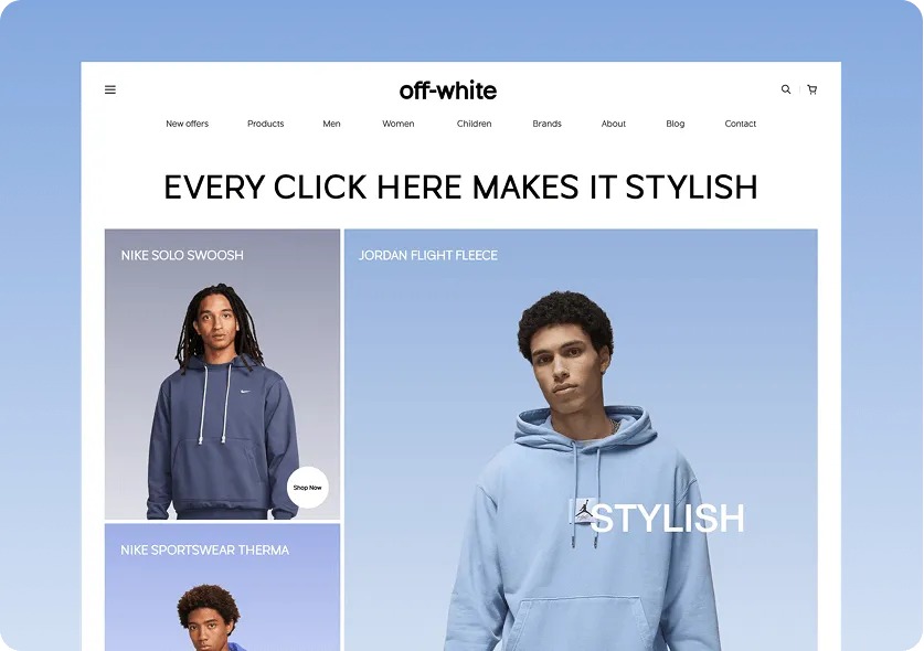 Ecommerce web design