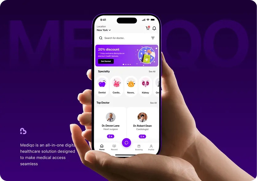 Mobile app UI