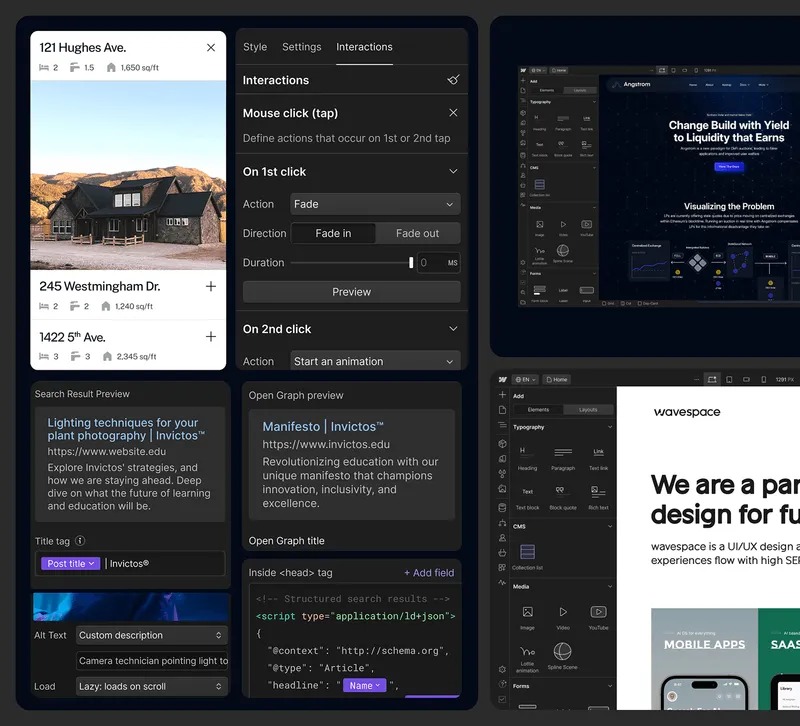 Webflow Development